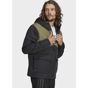 Men’s Adidas outdoors, BSC, sturdy, hooded jacket, size med winter, puffer ski